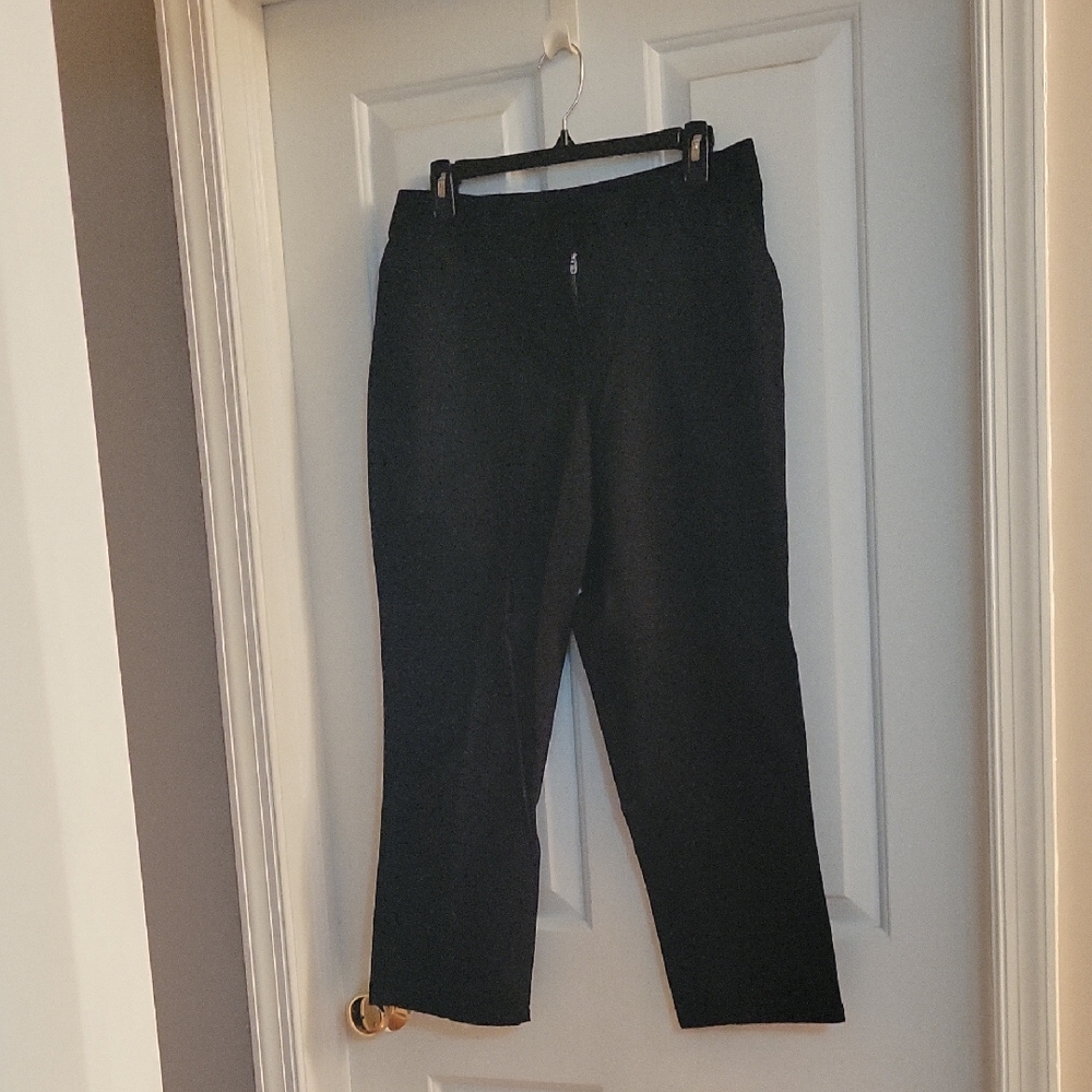 Ann Taylor Cropped Black Pants 6